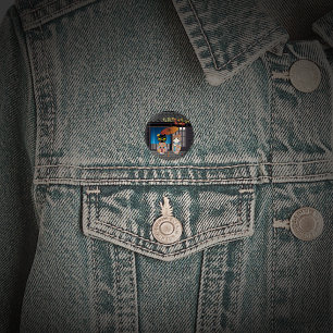 Badge Rond 2,50 Cm 7-5-3 Célébration de Poiluna