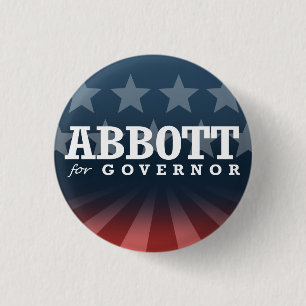 BADGE ROND 2,50 CM ABBOTT POUR LE GOUVERNEUR 2014