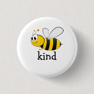 Badge Rond 2,50 Cm Abeille mignonne