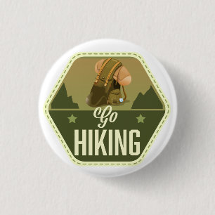 Badge Rond 2,50 Cm Accéder au correctif randonnée