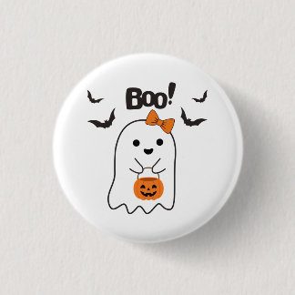 Badge Rond 2,50 Cm Achats de Halloween Boo