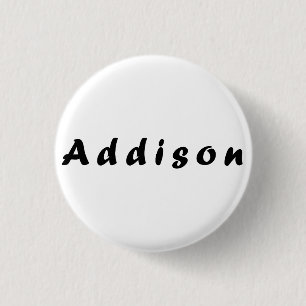Badge Rond 2,50 Cm Addison, pour Addison