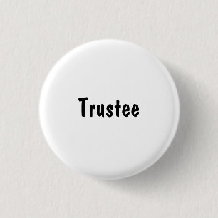 Badge Rond 2,50 Cm Administrateur fiduciaire