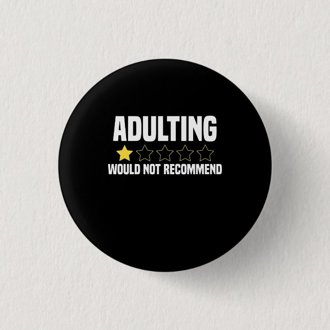 Badge Rond 2,50 Cm Adulte surévalué (Devant)