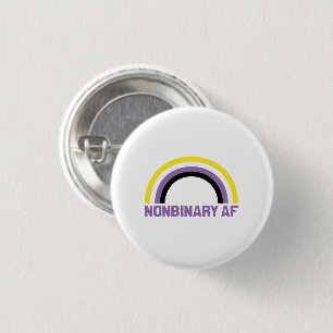 Badge Rond 2,50 Cm AF non binaire