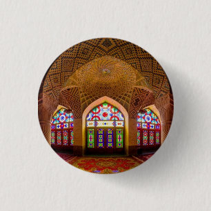 Badge Rond 2,50 Cm AFFICHAGE avec le respect : Lieu de culte