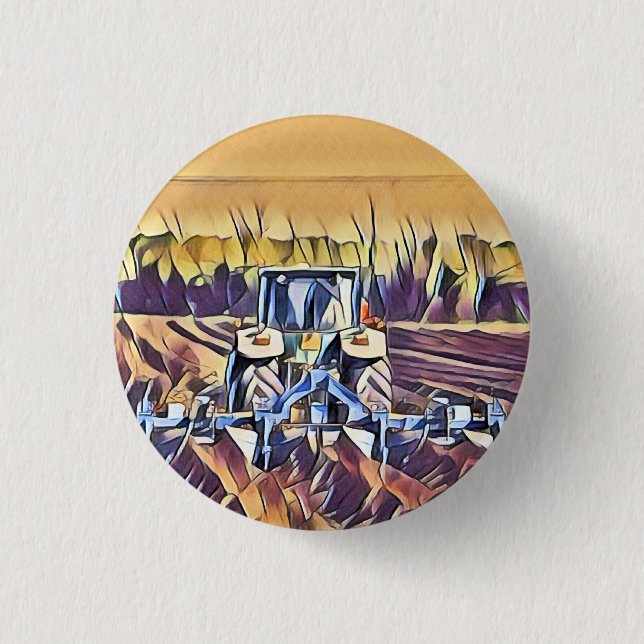 BADGE ROND 2,50 CM AGRICULTURE (Devant)