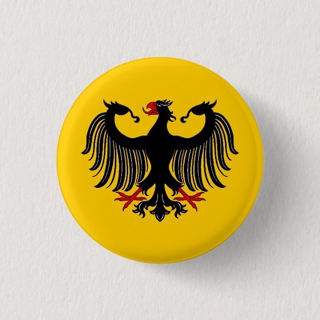 Badge Rond 2,50 Cm Aigle allemand (Devant)