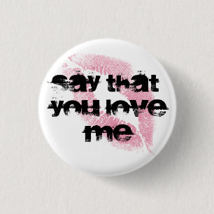 Badge Rond 2,50 Cm Aimez-moi Pin