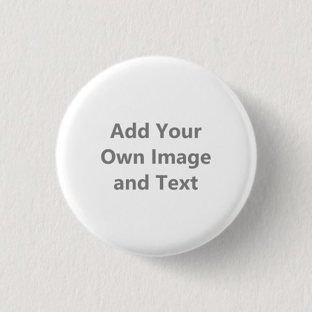 Badge Rond 2,50 Cm Ajouter Votre Propre Image Et Votre Propre Texte (Devant)