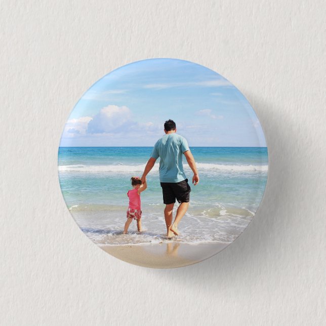 Badge Rond 2,50 Cm Ajouter votre propre photo et/ou texte (Devant)