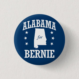 BADGE ROND 2,50 CM ALABAMA POUR BERNIE SANDERS