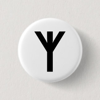 Badge Rond 2,50 Cm Algiz
