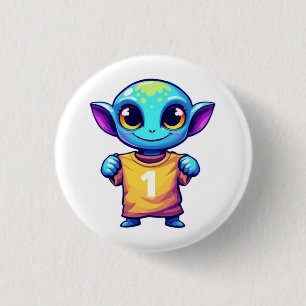 Badge Rond 2,50 Cm Alien de Lil