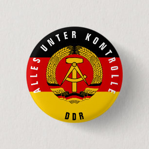 BADGE ROND 2,50 CM ALLES UNTER KONTROLLE