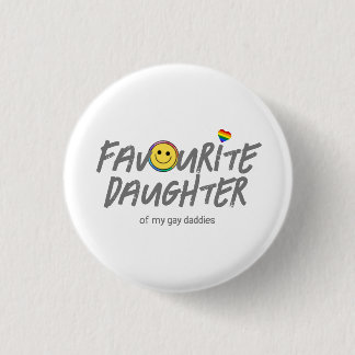 Badge Rond 2,50 Cm Allié favori LGBTQ personnalisé