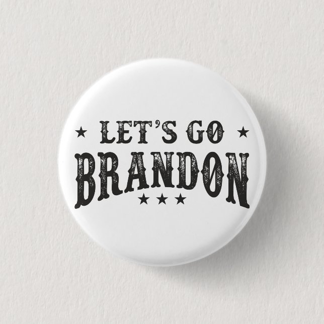 Badge Rond 2,50 Cm Allons Brandon (Devant)