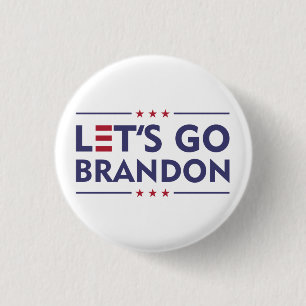 Badge Rond 2,50 Cm Allons Brandon