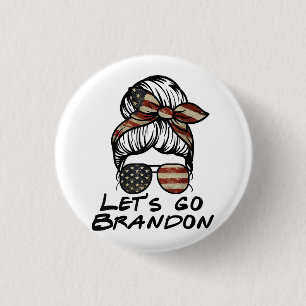 Badge Rond 2,50 Cm Allons-y Brandon, Allons-y Brandon