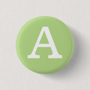 Badge Rond 2,50 Cm Alphabet "A" Collectible (#1)