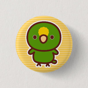 Badge Rond 2,50 Cm Amazone à couronne jaune