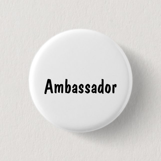 Badge Rond 2,50 Cm Ambassadeur (Devant)