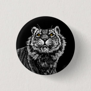 Badge Rond 2,50 Cm Âme ambre