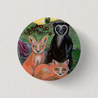 Badge Rond 2,50 Cm Amis de forêt