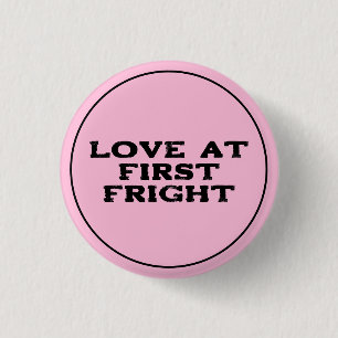 Badge Rond 2,50 Cm Amour à première frayeur gothique pastel