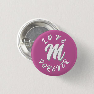 BADGE ROND 2,50 CM AMOUR CADEAU MARI FEMME FILLE AMIE PETITE AMIE PET