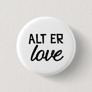 Badge Rond 2,50 Cm Amour d'alt heu