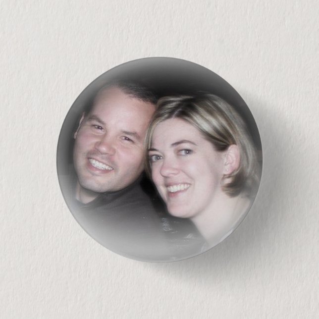 Badge Rond 2,50 Cm Amour vrai ! (Devant)