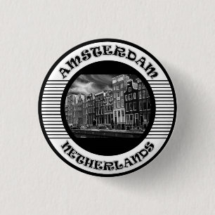 Badge Rond 2,50 Cm Amsterdam