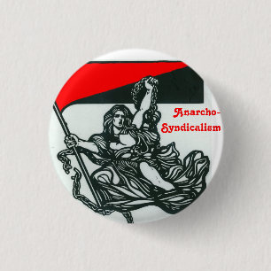 Badge Rond 2,50 Cm anarcho-syndicalisme