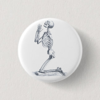 Badge Rond 2,50 Cm Anatomie du bouton d'os