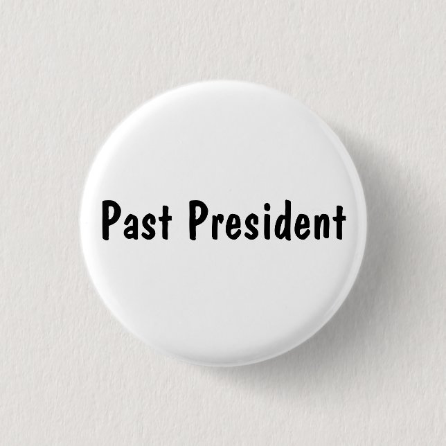 Badge Rond 2,50 Cm Ancien président (Devant)