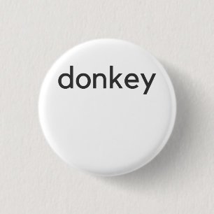 Badge Rond 2,50 Cm âne foncé