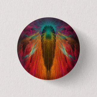 Badge Rond 2,50 Cm ange fractal