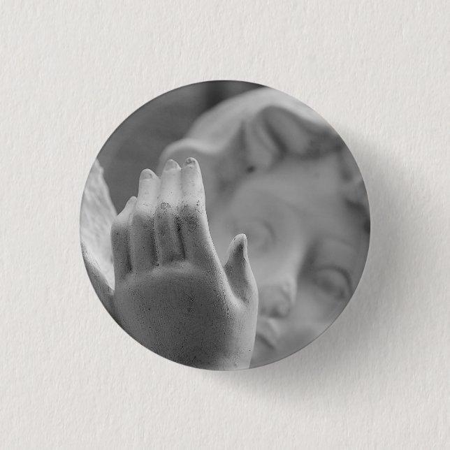 Badge Rond 2,50 Cm Angel par Shirley Taylor (Devant)