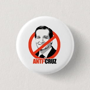 Badge Rond 2,50 Cm Anti-Cruz