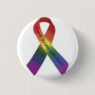 Badge Rond 2,50 Cm anti homofobia