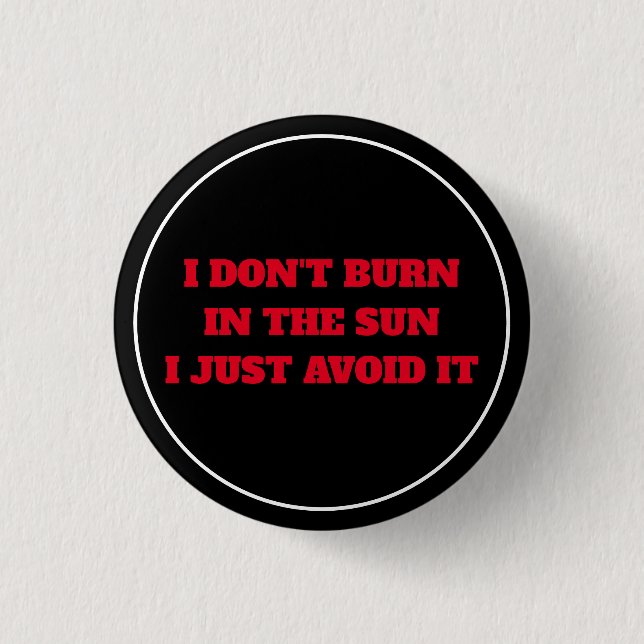 Badge Rond 2,50 Cm Anti-Sun (Devant)