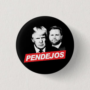 Badge Rond 2,50 Cm Anti Trump Vance - Pendejos