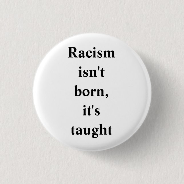BADGE ROND 2,50 CM ANTIRACISME (Devant)
