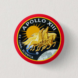 Badge Rond 2,50 Cm Apollo 13 insignes