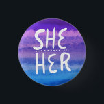 Badge Rond 2,50 Cm Aquarelle à main colorée<br><div class="desc">Décorez votre tenue avec ce bouton d'art cool. Ça fait un grand cadeau ! Vous pouvez le customiser et ajouter du texte. Consultez ma boutique pour plus de couleurs et de motifs ! Faites-moi savoir si vous aimeriez quelque chose de personnalisé aussi.</div>