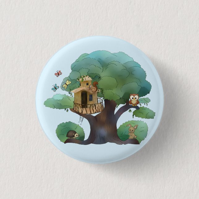Badge Rond 2,50 Cm Arboriculture (Devant)
