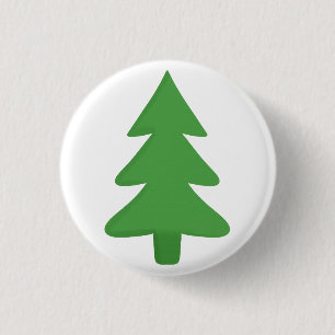 Badge Rond 2,50 Cm Arbre