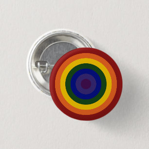 Badge Rond 2,50 Cm Arc-en-ciel
