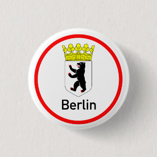 Badge Rond 2,50 Cm Armoiries de Berlin